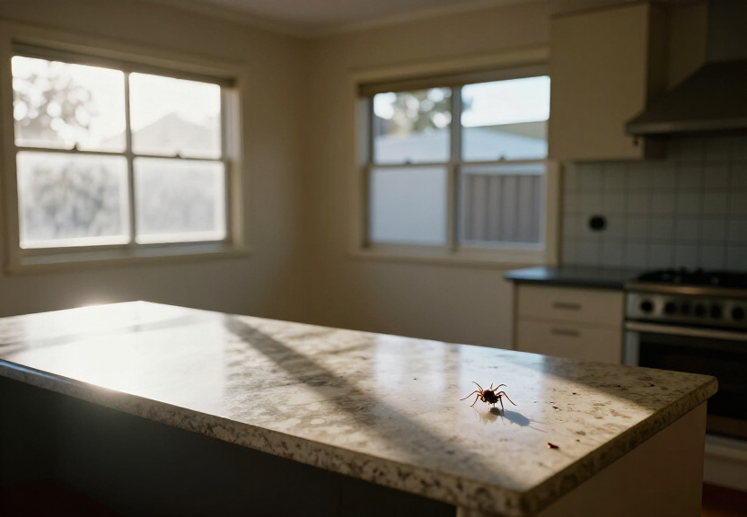 Ant trail in a Cartwright residential property before treatment